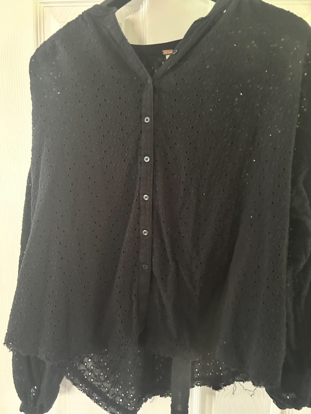 Free people eyelet blouse - Picture 3 of 3
